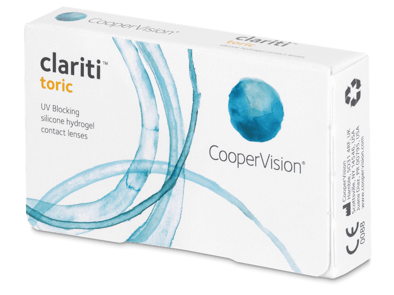 Lentile de contact lunare  Clariti Toric (6 lentile)