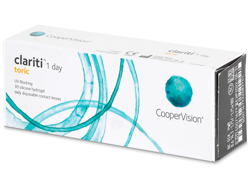 Lentile de contact zilnice Clariti 1 day toric (30 lentile)