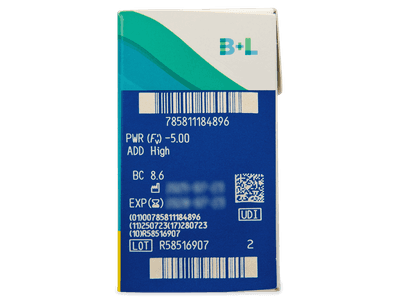 Purevision 2 for Presbyopia (6 lentile) - Parametrii lentilei