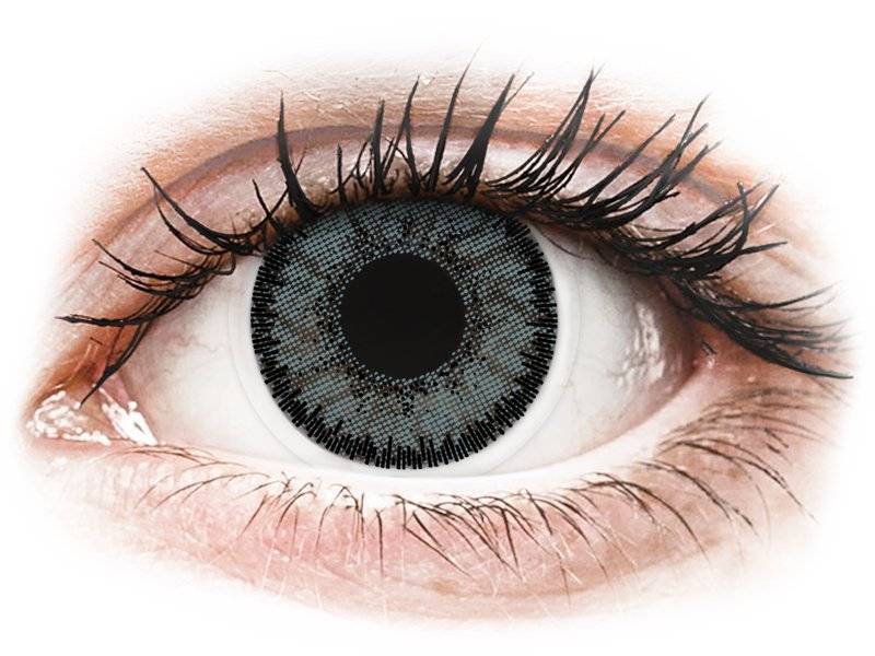 Lentile de contact colorate SofLens Natural Colors Platinum - fără dioptrie (2 lentile)