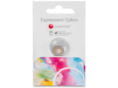 Expressions Colors Aqua - cu dioptrie (1 lentilă)