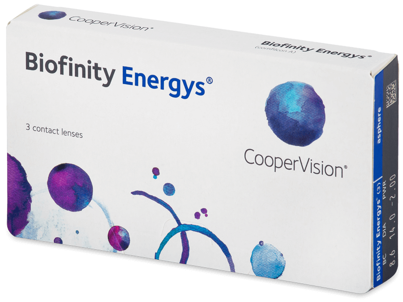 Biofinity Energys (3 lentile) - Lentile de contact lunare