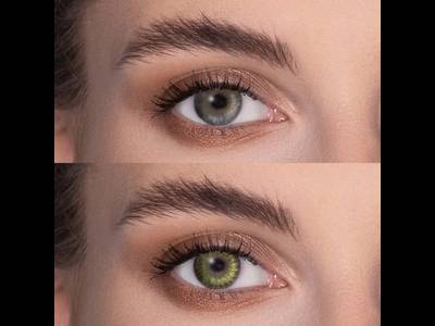 FreshLook ColorBlends Gemstone Green - cu dioptrie (2 lentile)