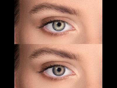 FreshLook ColorBlends Grey - cu dioptrie (2 lentile)