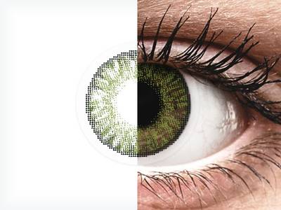 FreshLook ColorBlends Green - fără dioptrie (2 lentile)