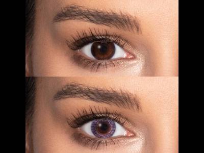 FreshLook Colors Misty Gray - fără dioptrie (2 lentile)