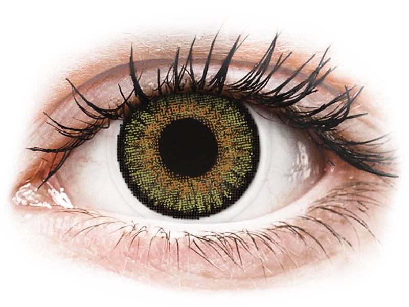 Lentile de contact colorate FreshLook One Day Color Pure Hazel - fără dioptrie (10 lentile)