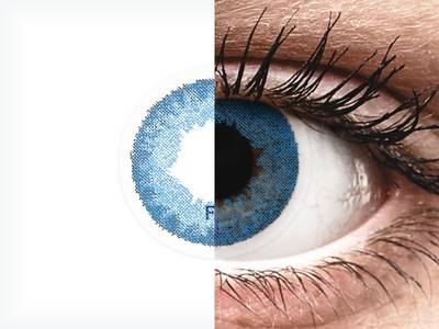 FreshLook Dimensions Pacific Blue - cu dioptrie (6 lentile)