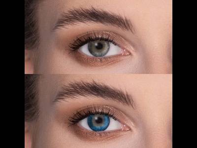 FreshLook Dimensions Pacific Blue - cu dioptrie (6 lentile)