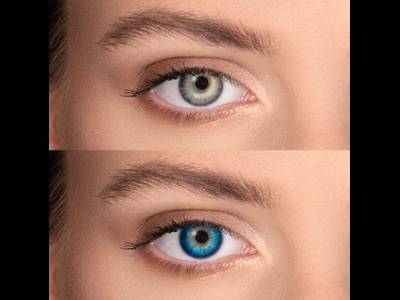 FreshLook Dimensions Pacific Blue - cu dioptrie (6 lentile)