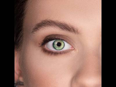 FreshLook Dimensions Sea Green - cu dioptrie (6 lentile)