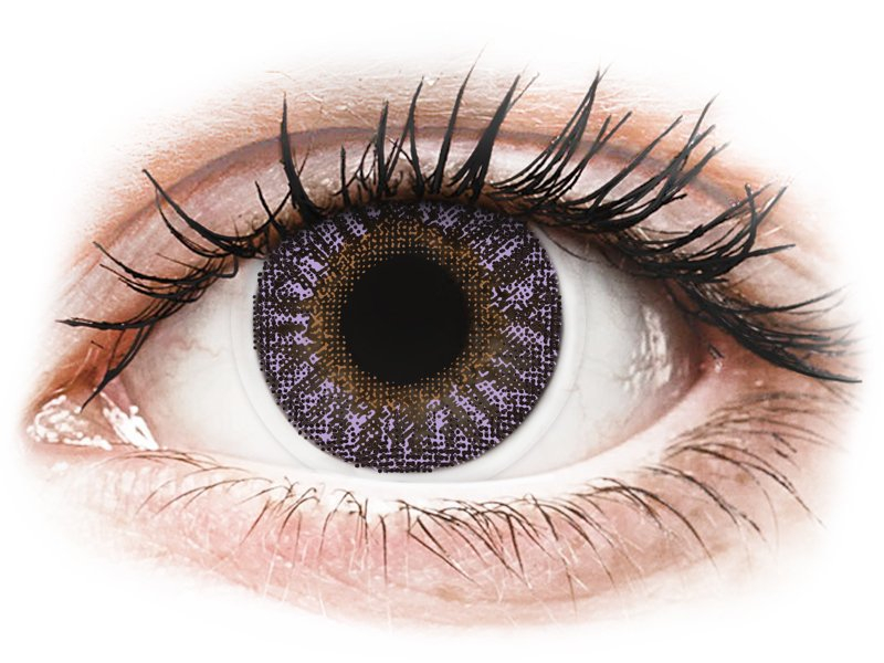 TopVue Color – Violet – fără dioptrie (2 lentile) TopVue