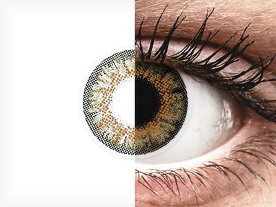 ColourVue One Day TruBlends Rainbow 1 - fără dioptrie (10 lentile) - ColourVue One Day TruBlends Rainbow 1 -  Brown