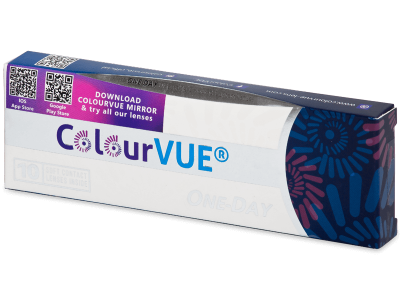 ColourVue One Day TruBlends Rainbow 1 - fără dioptrie (10 lentile) - Produsul este disponibil și în acest pachet