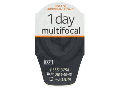 Proclear 1 Day Multifocal (30 lentile) - Vizualizare ambalaj