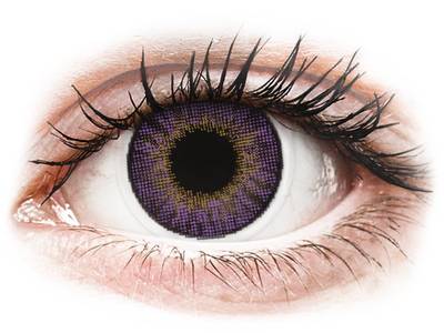 Air Optix Colors - Amethyst - cu dioptrie (2 lentile) - Lentile de contact colorate