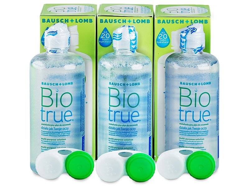 Solutii Biotrue 3 X 300 ml