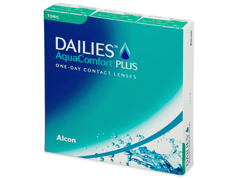Lentile de contact zilnice Dailies AquaComfort Plus Toric (90 lentile)