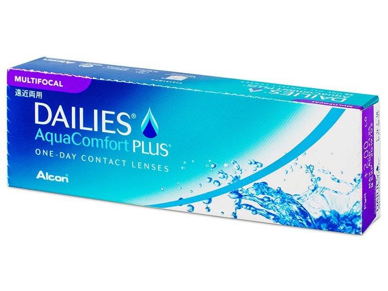 Lentile de contact zilnice Dailies AquaComfort Plus Multifocal (30 lentile) Alcon imagine noua