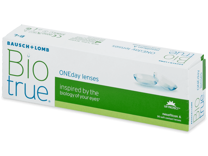 Lentile de contact zilnice Biotrue ONEday (30 lentile)