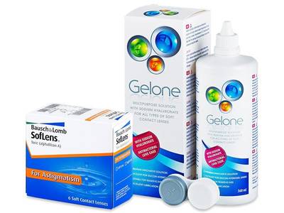 SofLens Toric (6 lentile) + soluție Gelone 360 ml