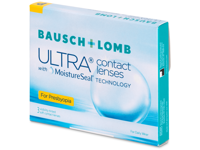 Bausch + Lomb ULTRA for Presbyopia (3 lentile) Zdraví a krása > Osobní péče > Péče o zrak > Kontaktní čočky 2022