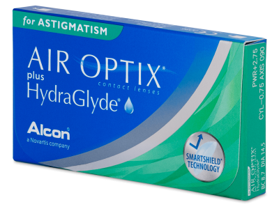 Air Optix plus HydraGlyde for Astigmatism (6 lentile) - Design-ul vechi