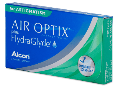 Air Optix plus HydraGlyde for Astigmatism (6 lentile) - Design-ul vechi