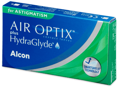 Air Optix plus HydraGlyde for Astigmatism (6 lentile) - Lentile de contact lunare