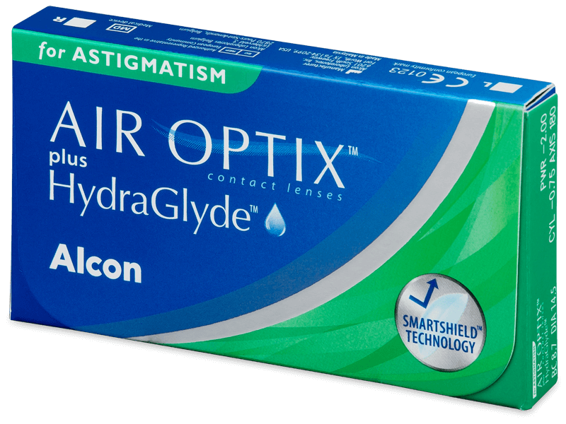 Air Optix plus HydraGlyde for Astigmatism (3 lentile) Alcon imagine noua