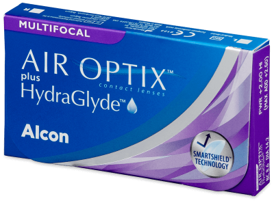 Air Optix plus HydraGlyde Multifocal (6 lentile)