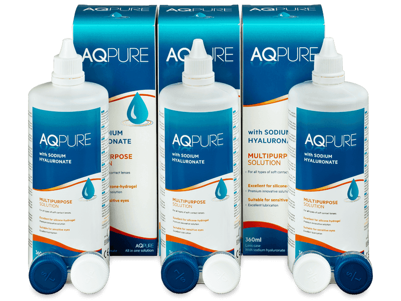 Solutii Solutie Aq Pure 3 X 360 ml