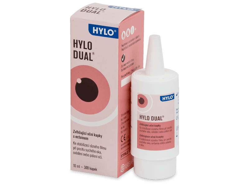 Picaturi de ochi Picături oftalmice HYLO-DUAL 10 ml