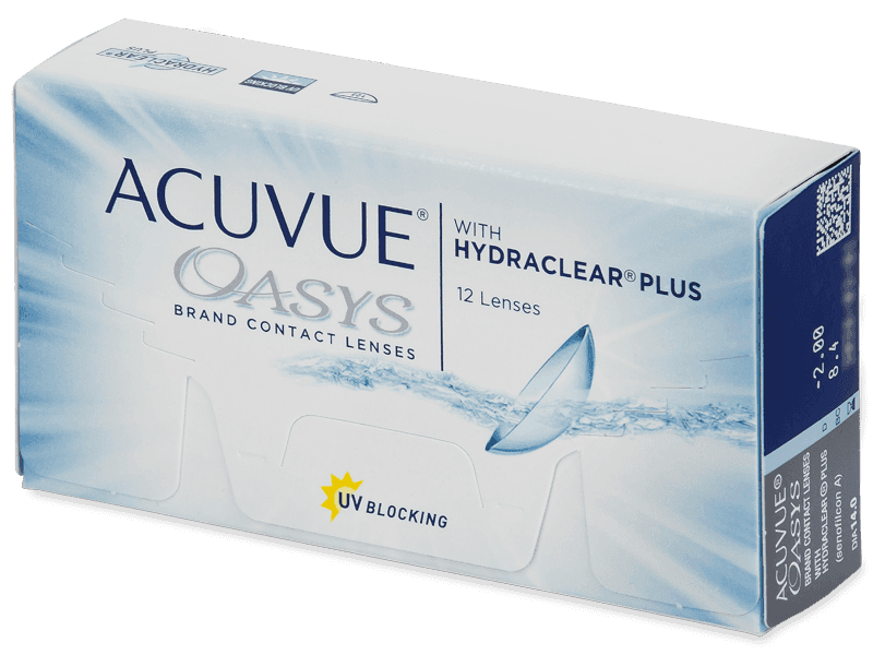 Lentile de contact bi-saptamanale Acuvue Oasys (12 lentile)