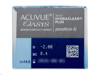 Acuvue Oasys (24 lentile) - Parametrii lentilei