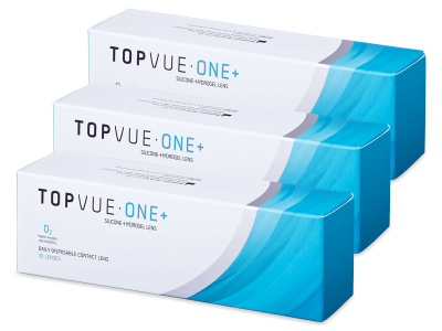 TopVue One+ (90 lentile) - Lentile de contact de unică folosință