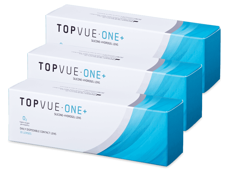 Lentile de contact zilnice TopVue One+ (90 lentile) 90% imagine noua