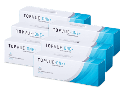 TopVue One+ (180 lentile) - Lentile de contact de unică folosință