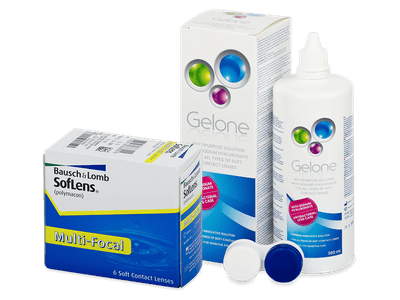 SofLens Multi-Focal (6 lentile) + soluție Gelone 360 ml