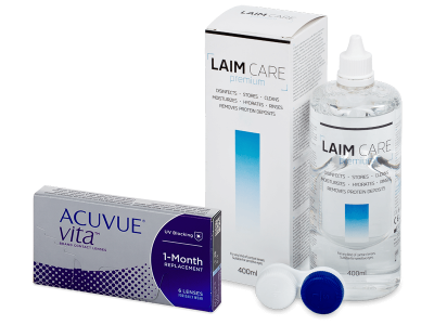 Acuvue Vita (6 lentile) + soluție Laim-Care 400 ml