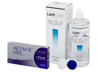 Acuvue Vita (6 lentile) + soluție Laim Care 400 ml
