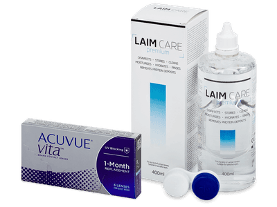 Acuvue Vita (6 lentile) + soluție Laim-Care 400 ml