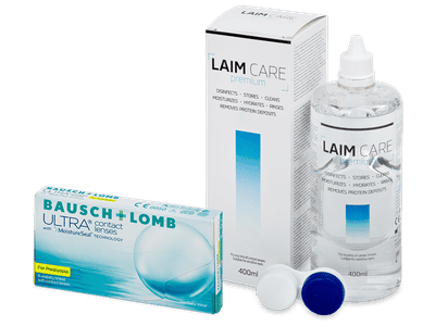 Bausch + Lomb ULTRA for Presbyopia (6 lentile) + soluție Laim-Care 400 ml