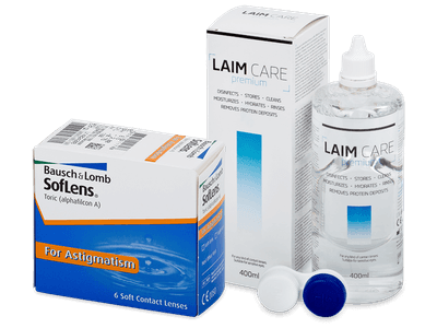 SofLens Toric (6 lentile) + soluție Laim-Care 400 ml