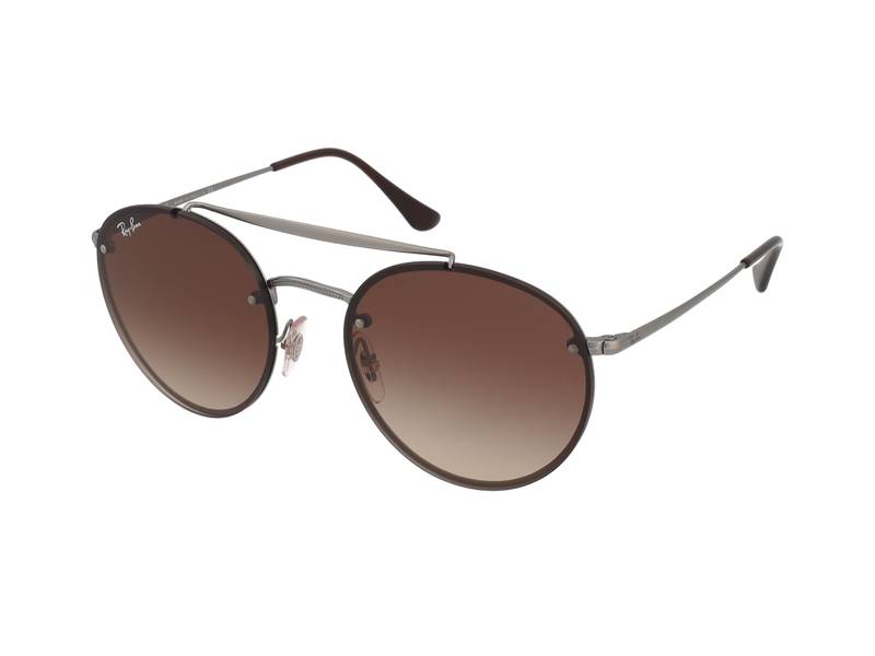 Ochelari de soare Ray-Ban Blaze Round Double Bridge RB3614N 914413