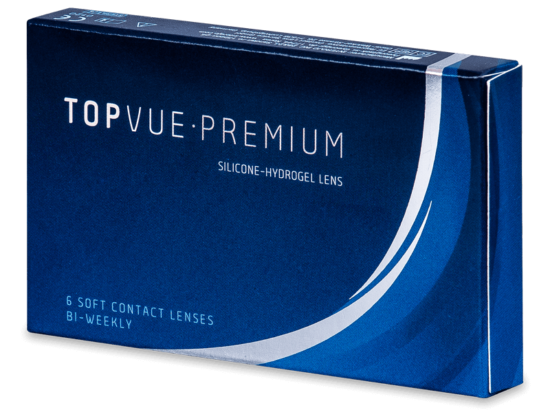 Lentile de contact bi-saptamanale Premium (6 lentile) TopVue imagine 2022