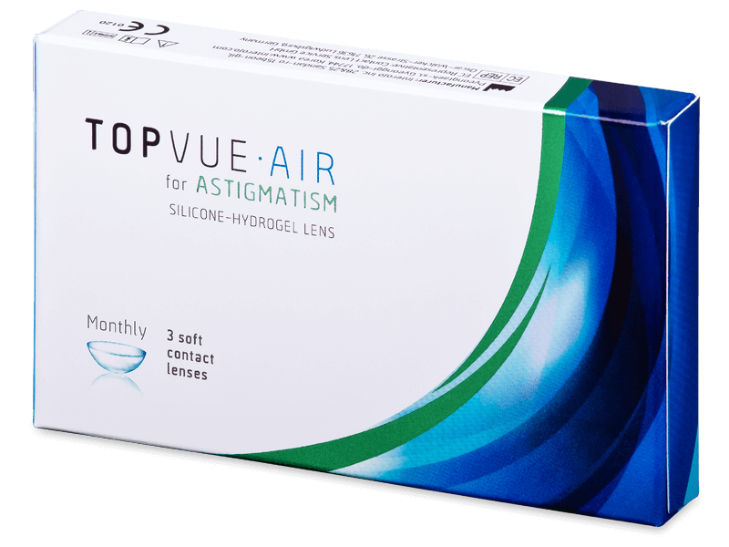 TopVue Air for Astigmatism (3 lentile) - Lentile de contact torice
