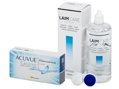 Acuvue Oasys (12 lentile) + soluție Laim-Care 400 ml