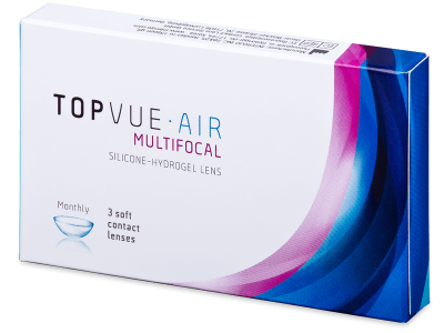 TopVue Air Multifocal (3 lentile) - Lentile de contact multifocale