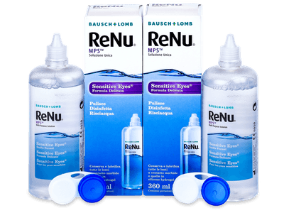 Soluție ReNu MPS Sensitive Eyes 2 x 360 ml - Design-ul vechi